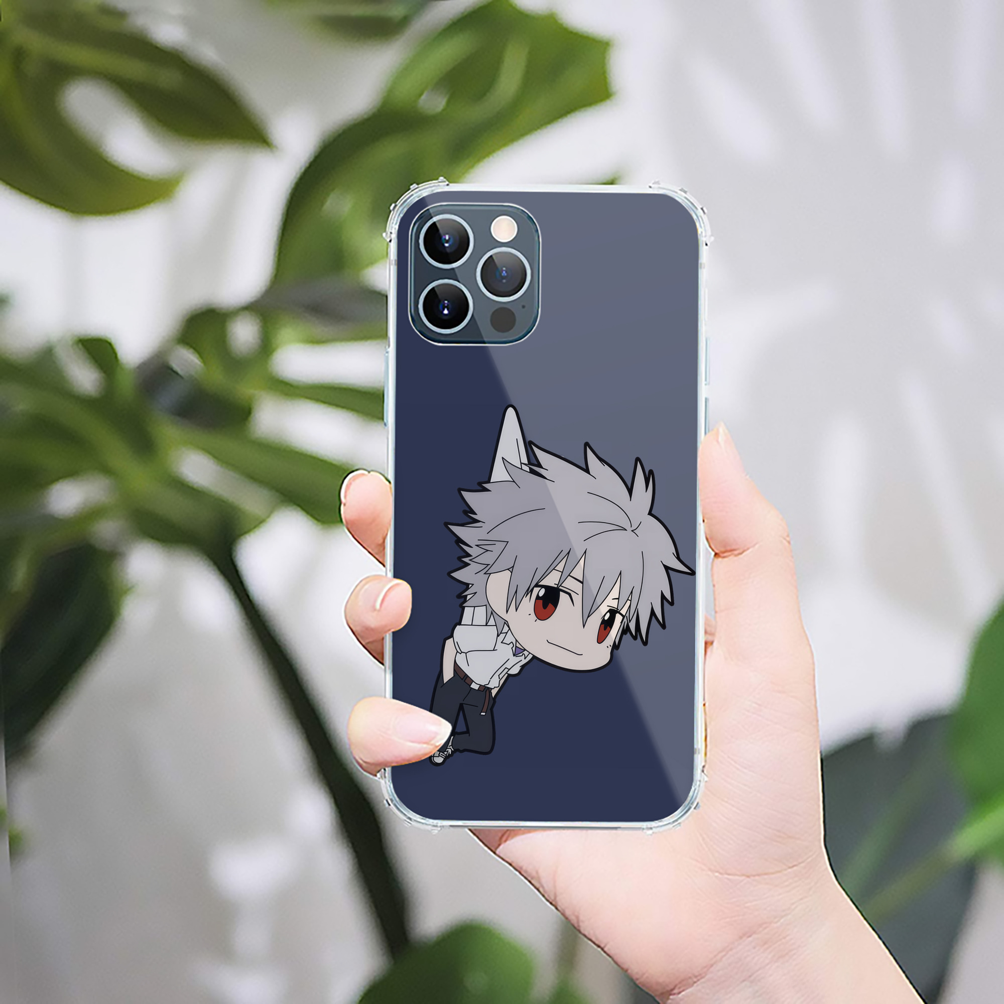 （画像用） EVA 新世紀エヴァンゲリオン 【iPhone 12シリーズ対応】透明スマホケース（クリアソフトケース）